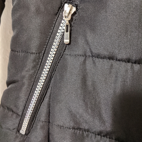 Maralyn & Me Faux-Fur hood trim puffer XS - Picture 3 of 7